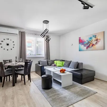 Apartman Quiet 1bed Flat With Free Parking Szkopje